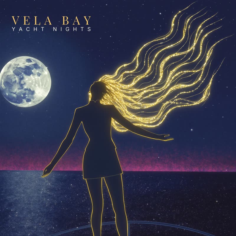 Yacht Nights — single cover, Vela Bay